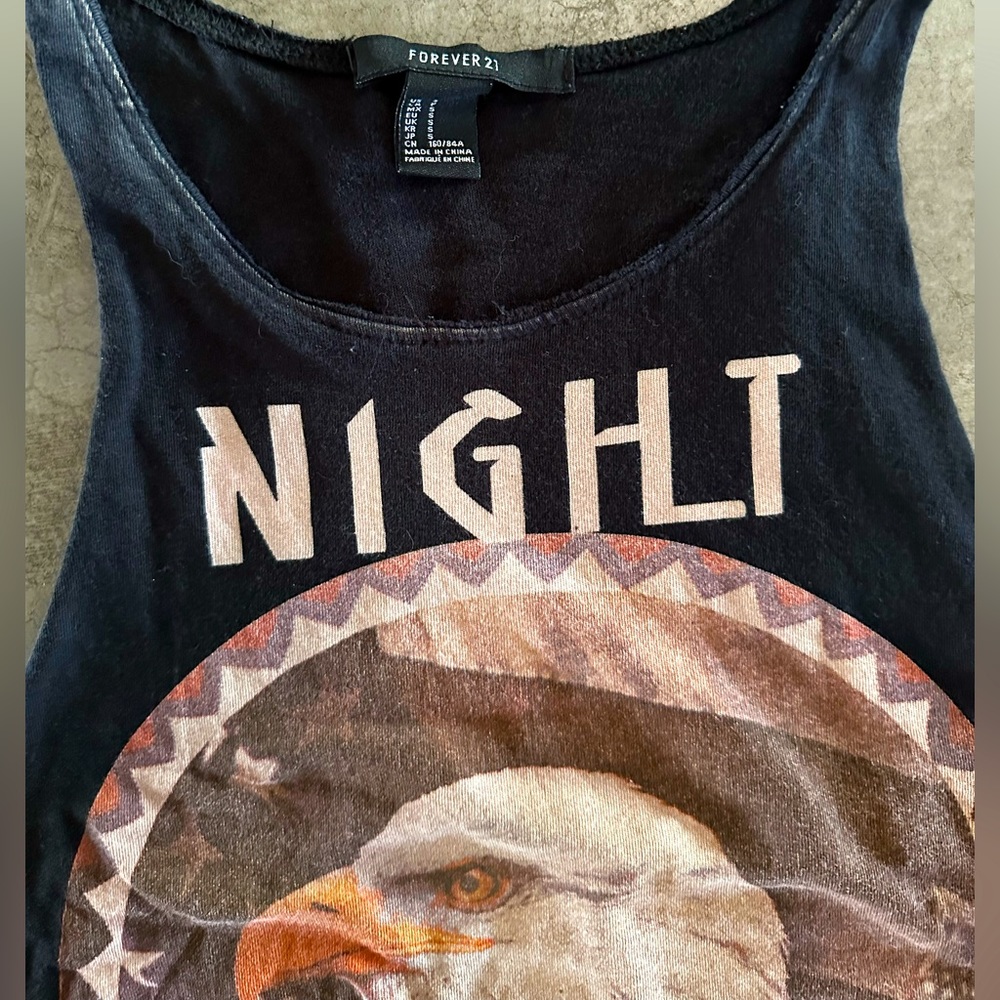 Night Rider Crop Tank - Picture 2 of 3